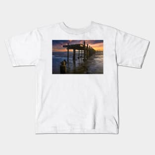 Broken Pier And Diving Helmet Kids T-Shirt